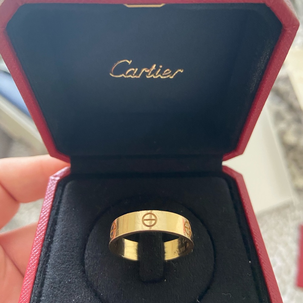 Authentic Cartier Love Ring